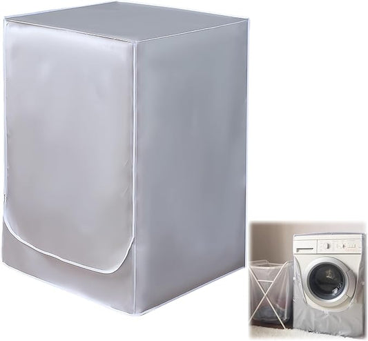 Housse de Machine a Laver, Cache à Lave Linge Machine à Chargement Frontal Imperméable