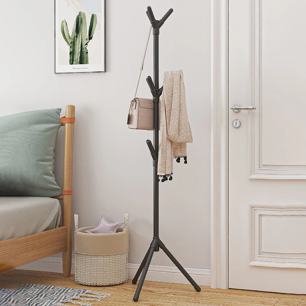 Cintres  sur pied faciles à assembler, cintres en fer forgé pour bureau, cintres verticaux pour chambre à coucher, cintres créatifs pour hall d'entrée