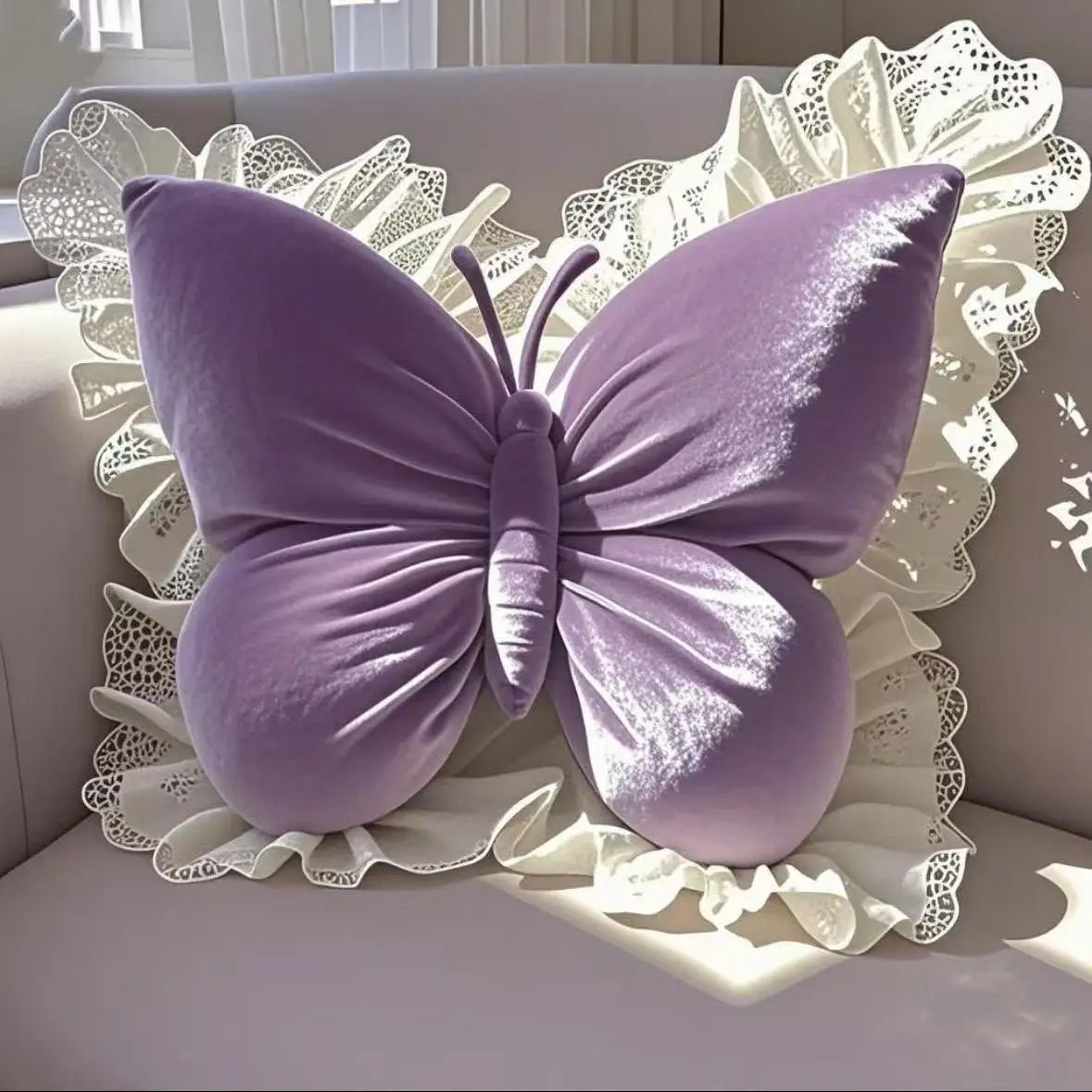 Princesse papillon bureau oreiller salon arc chambre voiture canapé coussin maison nouvel oreiller chambre