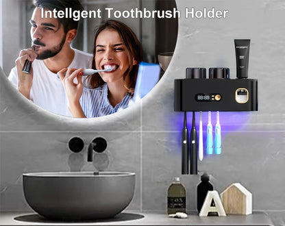 Stérilisateur de brosse à dents Portable sans fil, stérilisation UV, support mural Rechargeable pour sèche-brosse à dents électrique