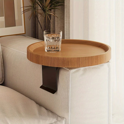 Table d'appoint de canapé extensible moderne, 1 pièce, Table d'appoint contemporaine en bois, facile à nettoyer