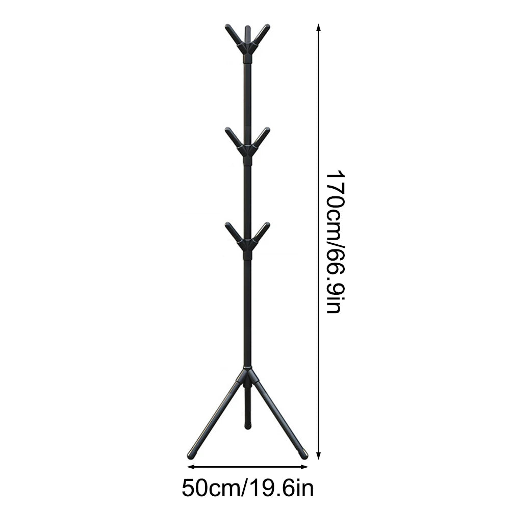 Cintres  sur pied faciles à assembler, cintres en fer forgé pour bureau, cintres verticaux pour chambre à coucher, cintres créatifs pour hall d'entrée