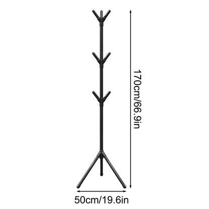 Cintres  sur pied faciles à assembler, cintres en fer forgé pour bureau, cintres verticaux pour chambre à coucher, cintres créatifs pour hall d'entrée