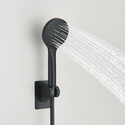 Pommeau de douche combiné 8-12 pouces, pomme de douche haute pression avec bras d'extension réglable avec jet de douche à main à 3 voies