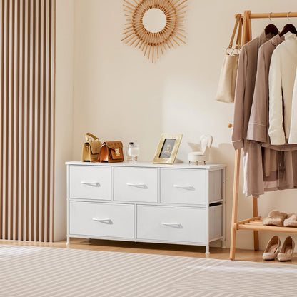 JHK armoires pour chambre à coucher avec 5/7/10 blanc amant tissu tiroirs coffre armoire placard pour armoire de rangement chambre de meubles