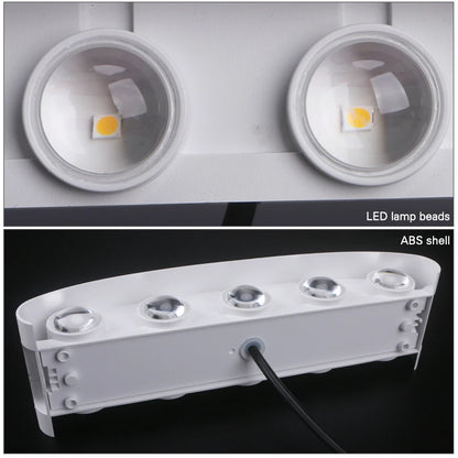 Mur LED lumière étanche IP65 applique extérieure jardin porche lumière décor jardin cour salle de bain chambre salon AC85-265V