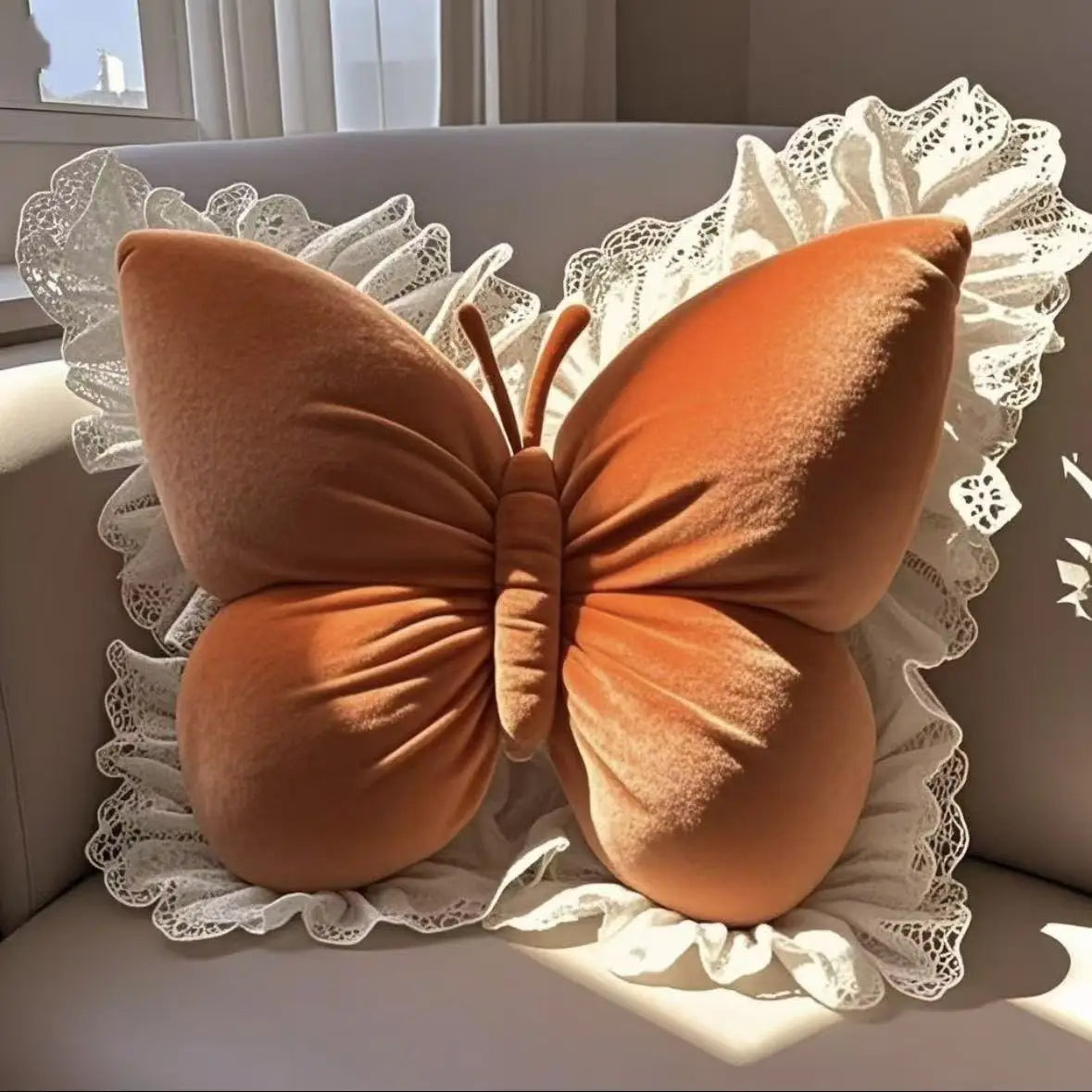 Princesse papillon bureau oreiller salon arc chambre voiture canapé coussin maison nouvel oreiller chambre
