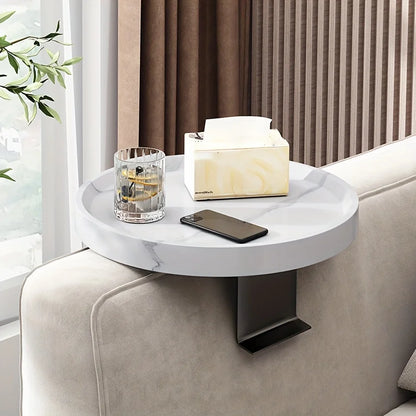 Table d'appoint de canapé extensible moderne, 1 pièce, Table d'appoint contemporaine en bois, facile à nettoyer
