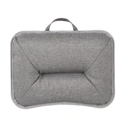MUMUCC Bureau d'ordinateur portable multifonctionnel avec coussin et rempli de particules de mousse, petite table d'oreiller, tapis de souris rigide grand